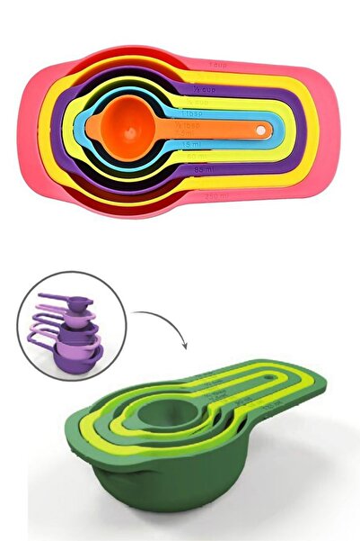 Buffer Wow Set de 5 pahare practice de măsurare