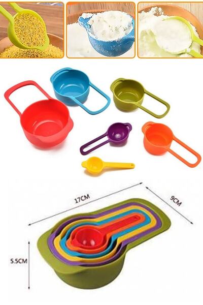 Buffer Wow Практичний набір мірних чашок, 5 шт.