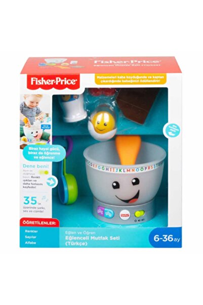 FISHER PRICE Oyuncak Lnl Eğitici Mutfak Seti (tr-en) Gmx54