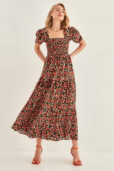 Vitrin Kleid - Schwarz - A-Linie