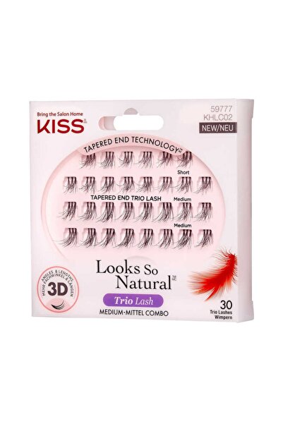 Kiss Takma Kirpik Haute Couture Trio Khlc02 Short & Medium