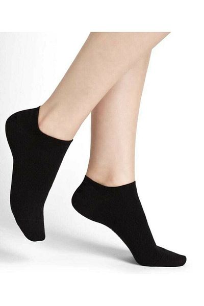 SOYTEMİZ Booties Koton 5 Gray 5 Black 10 Pairs