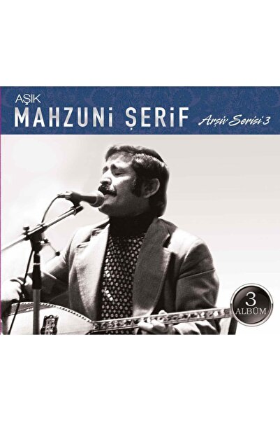 Ateş Müzik Arşiv Serisi 3 - Cd Aşık Mahzuni Şerif