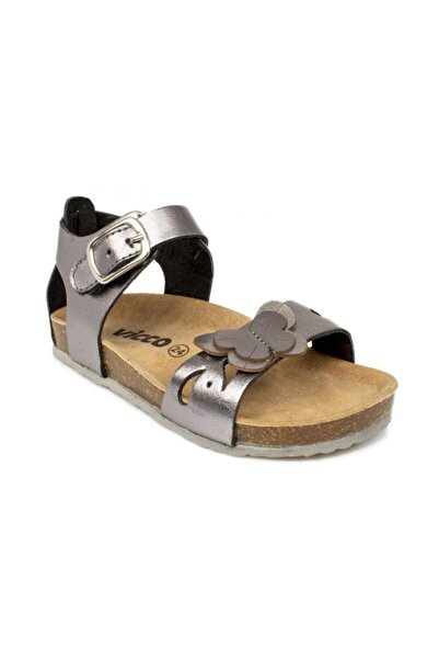 Vicco 905.19y.071 Детски сандали от кожа в цвят дим