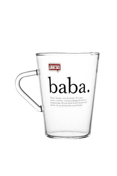 Paşabahçe 'dad' Glass Mug 250cc