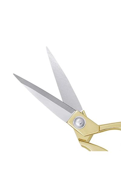 OzanTuhafiye Professional Tailor Scissors 9.5 Inch 24.2 Cm M20 Gold