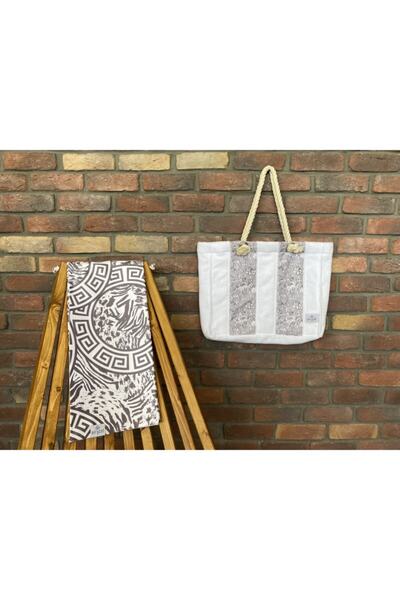 AİRYCOT Пляжна сумка Tıger Dark Gray