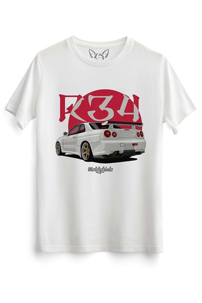 Alfa Tshirt White Gtr Designed Kids T-shirt