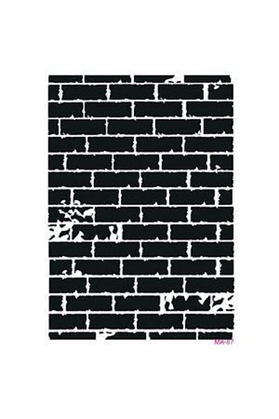 Cadence Ma87 Mix Media Stencil,stensil,stencil,plantilla By Polsef From