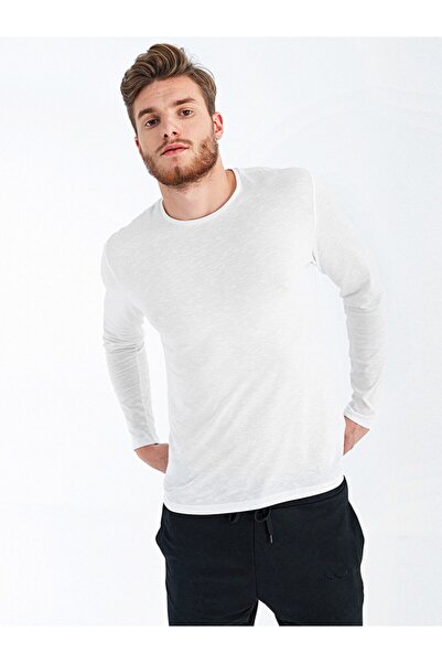 Ltb Λευκό φούτερ