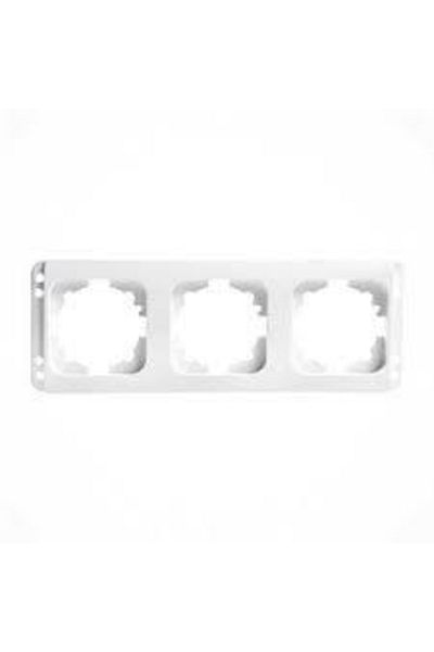 VİKO Kardelen Triple Frame White