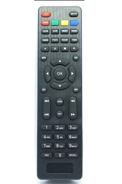 ATAEXPRESS Electro Master Link Mini Hd Uydu Alıcı Kumandası + 2 Adet Pil Hedi...