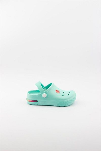 Akınal Bella Blue Air Sole Illuminated Sandals Slippers for Kids