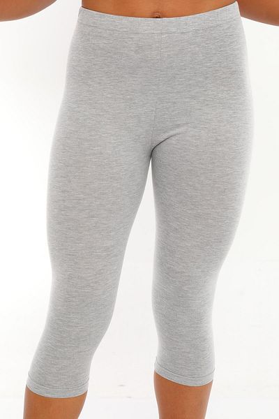 SEBOTEKS High Waist Combed Cotton Lycra Capri Leggings