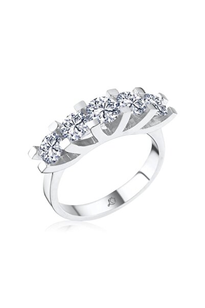 Mia Vento Mia Zirconia Yeni Angelo Beştaş Gümüş Yüzük