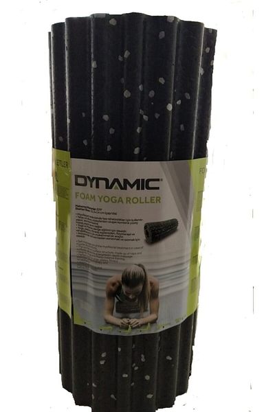 Dynamic Black Foam Yoga Roller
