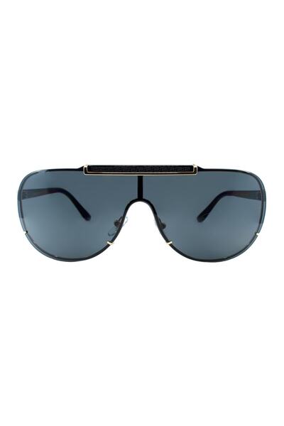 Versace 2140 1002/87 40 Men's Black Drop Frame Sunglasses