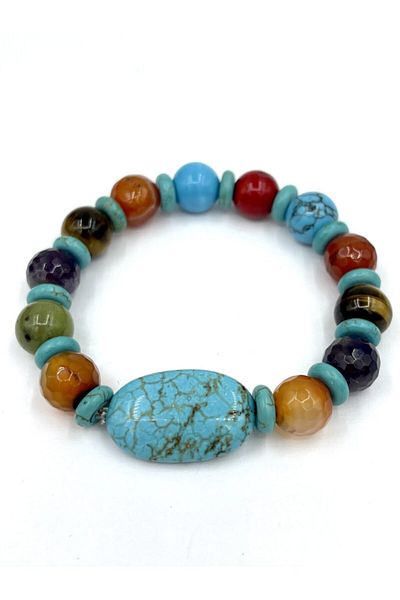GÜMÜŞ TAŞ EVİ Women &apos; s Healing for Bone Eye, Evil Eye, Magic, and Star Reduction
