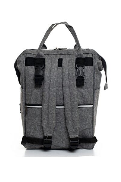 Sahra حقيبة ظهر كلاسيكية للعناية بالأم والطفل مقاومة للبقع ومقاومة للماء مع حجرة حرارية