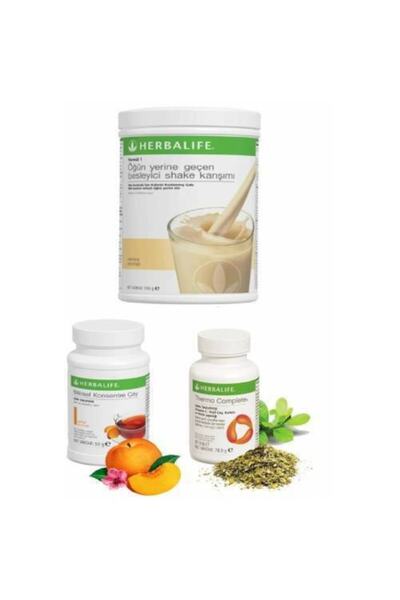 Herbalife Vanilya Shake+50gr Şeftali Çay+thermo Complate