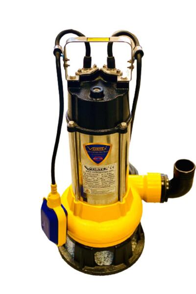Vortex V 50 150 Fm / 1.5 Hp - 2'' 220v Bıçaklı Pis Su Foseptik Dalgıç Pompa