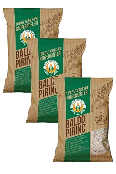 Tarım Kredi Kooperatif Tarım Kredi Birlik Baldo Pirinç 1000 Gr X 3 Adet B0021