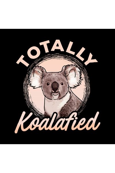 Pixxa كوب هدية من Koalafied Funny Koala Bear Pun