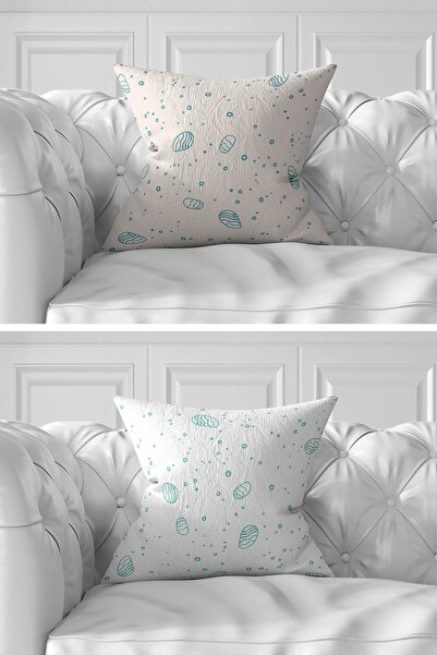 Realhomes Set de 7 huse de pernă cu imprimare digitală, moale, colorată, pe două fețe