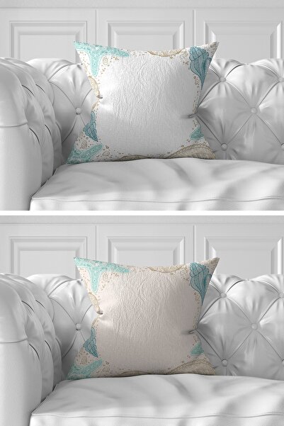 Realhomes Set de 7 huse de pernă cu imprimare digitală, moale, colorată, pe două fețe