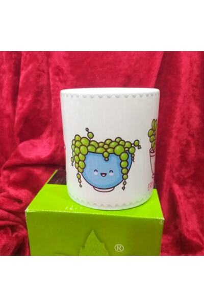 sıradışıhediyem Cactus Printed Mug