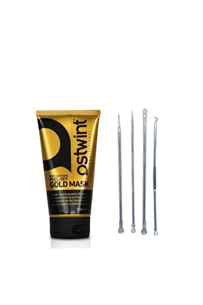 Genel Markalar Golden Mask Soyulabilir Altın Maske 150 Ml + 4 Lu Çelik Komedo...