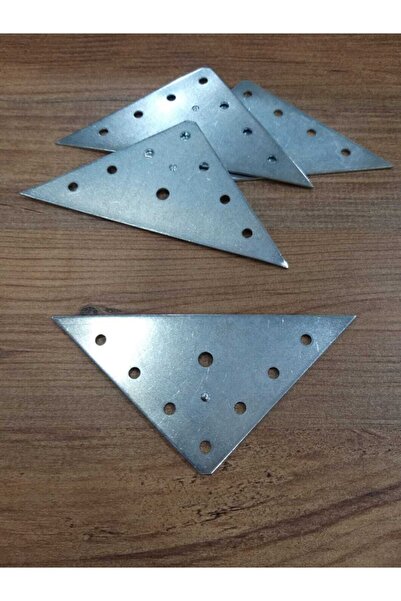ARON Üçgen Köşe Gönye Mobilya Köşe Bağlantı Demiri 140x100x100mm (4 Adet)