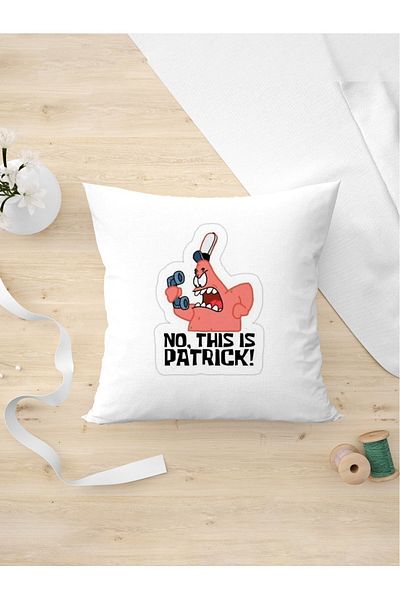 Panorama Ajans Fun No This Is Patrick Προσαρμοσμένη Μαξιλαροθήκη
