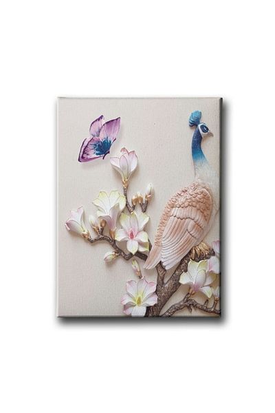 Desenlio Πίνακας σε καμβά Peacock