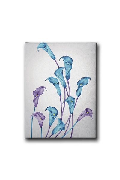 Desenlio Colorful Lily Canvas Painting