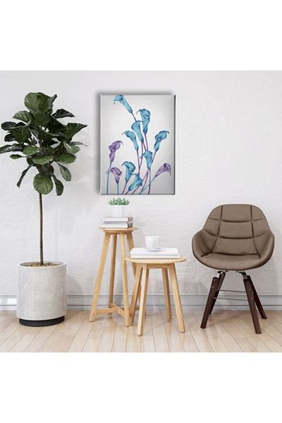 Desenlio Colorful Lily Canvas Painting