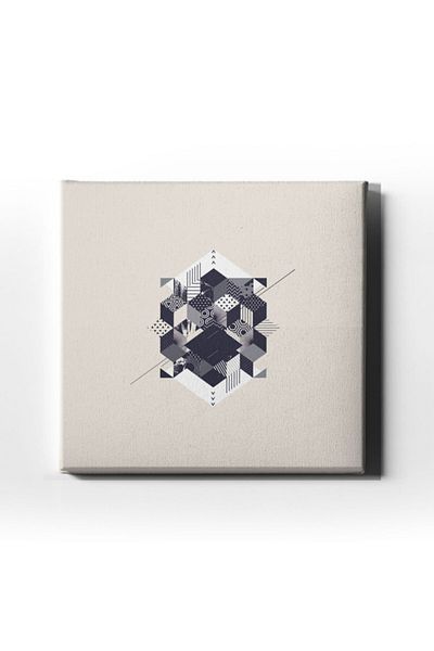 Desenlio Abstract Canvas Painting