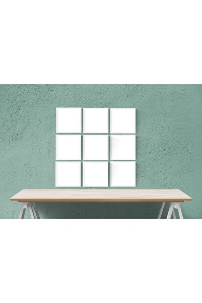 YED Frame 9'lu 20x20cm Resim Çerçeve Seti - Beyaz