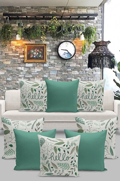 Filamente Set de 8 huse de pernă cu model Zentangle brodat