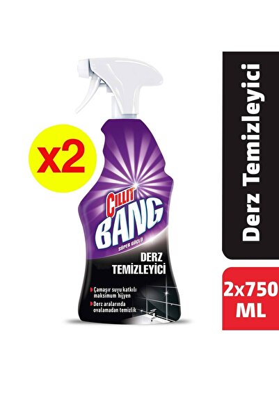 Cillit Bang Banyo Derz Arası Temizleyici Sprey 2x750 ml