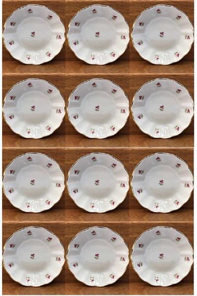 Porland Mineli Tea Plate 12pcs 12pcs Small Mineli