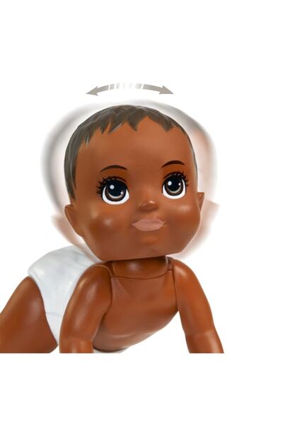 Barbie Bebek Bakıcısı Özellikli Minik - Emekleme Ve Oyun Zamanı Ghv85