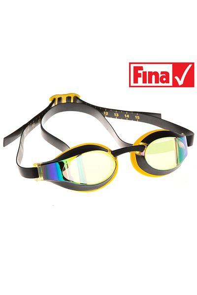Mad Wave Racing Glasses X-look Mirrored Yellow