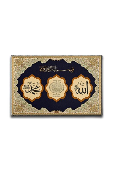 Desenlio Blagoslovna molitva ilustrovana na platnu sa stihovima