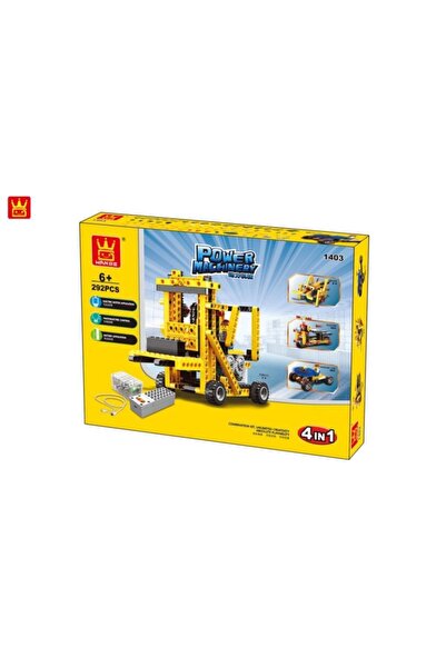 Wange 292 Lego Parts Power Machinery 4in1 1403