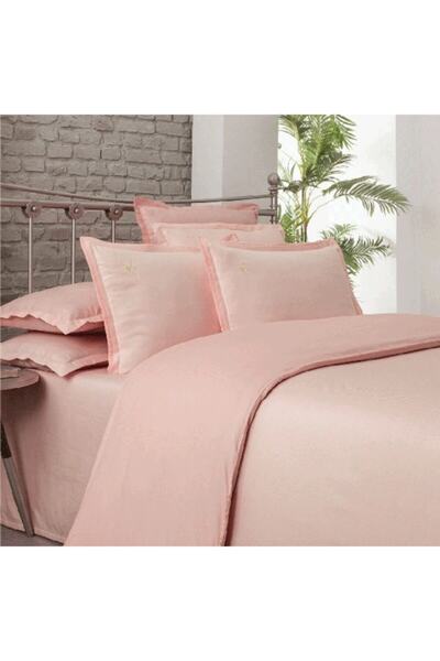 Sarev Olive V3 Armürlü Pudra Nevresim Takımı Çift Kişilik