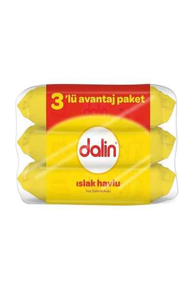 Dalin Classic Wet Towel 3 Pack (3 X 56 Pieces)