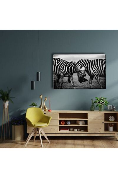 Desenlio Zebra Canvas Painting