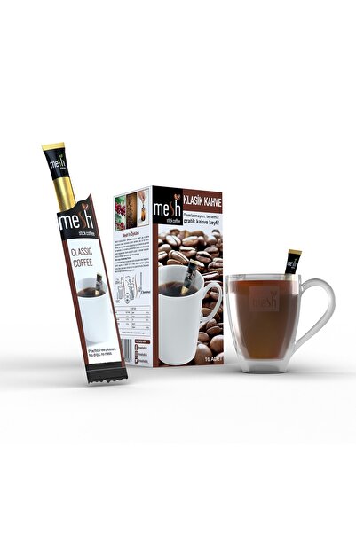 Mesh Stick Klasik Hazır Kahve 16'lı