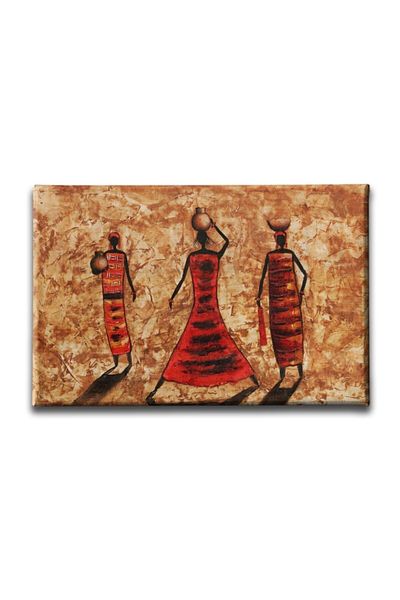 Desenlio African Women Canvas Painting